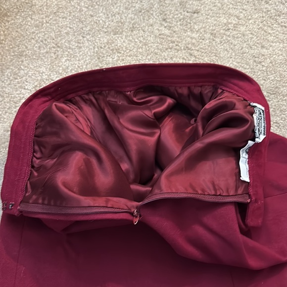 Vintage The Villager Dry Cleaned Wool ILGWU Pencil Skirt Union Made 0-2 EUC - Picture 8 of 10